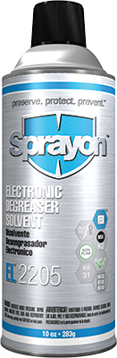 Sprayon EL2205 - Electronic Degreaser Solvent - Aerosol