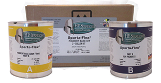 HP Spartacote- Sparta-Flex® Pigment Base 2 Gallon Kit