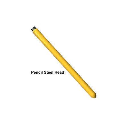 Oztec 3/4" x 12" Steel Concrete Vibrator Pencil Head