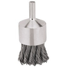 1" x 1/4" XP .020 Stainless Knot Wire End Brush - DW49057