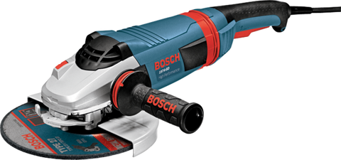 Bosch 7 In. 15 A High Performance Large Angle Grinder with No Lock-On Switch - 1974-8D
