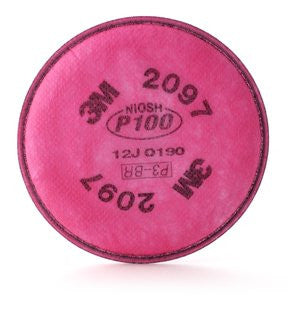 3M™ Particulate Filter with Nuisance Level Organic Vapor Relief 2097, P100