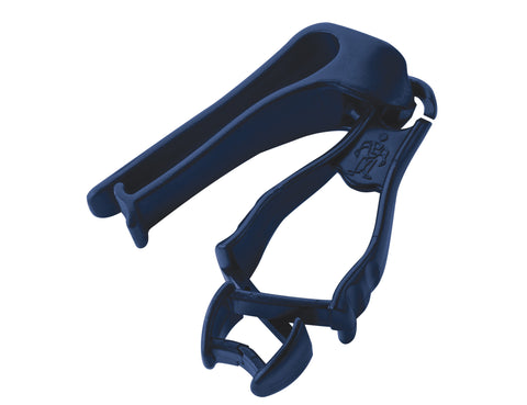 3405MD  Deep Blue Metal Detectable Grabber - Belt Clip