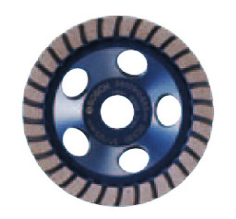 Bosch DC4530H 4.5-Inch Diameter Turbo Row Diamond Cup Wheel with 5/8-11 Hub