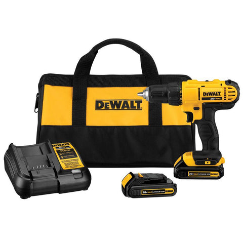 20V MAX* Lithium Ion Compact Drill/Driver Kit - DCD771C2