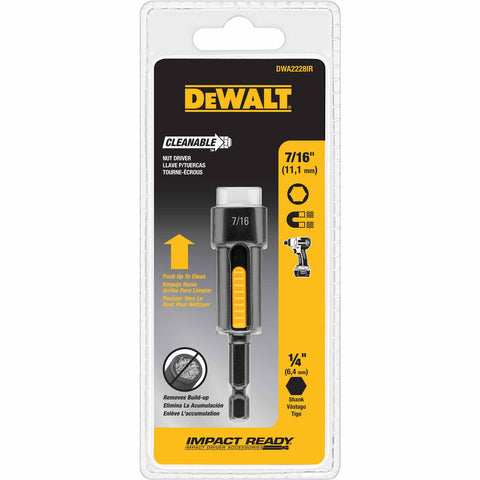 7/16" Impact Ready® Cleanable Nut Driver - DWA2228IR