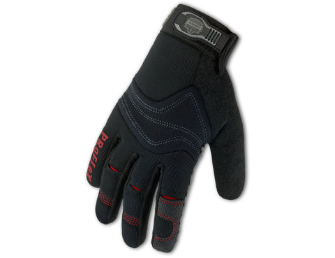821 2XL Black Silicone Handler Gloves