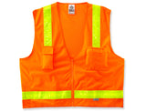 Ergodyne GloWear® 8250ZHG Class 2 Hi-Gloss Surveyors Vest