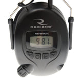 Radians AM/FM digital tuning electronic earmuff with LCD display
