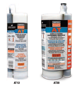 Simpson Strong Tie AT High-Strength Anchoring Adhesive