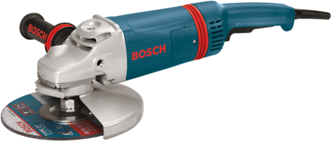 Bosch 9 In. 15 A Large Angle Grinder with Rat Tail Handle - 1893-6