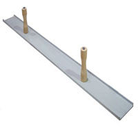 TWO KNOB MAGNESIUM STUCCO/PLASTER DARBY - One Side Serrated