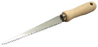 UTILITY DRYWALL SAW WITH WOOD HANDLE