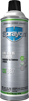 Sprayon CD887 - Coil & Fin Cleaner - Aerosol