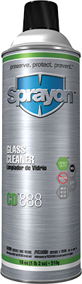 Sprayon CD888 - Glass Cleaner - Aerosol