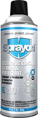 Sprayon EL2001 - Electronic Contact Cleaner & Protectant - Aerosol