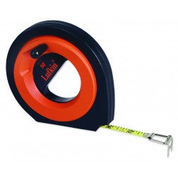 Lufkin 3/8" x 50' Hi-Viz® Orange Speedwinder® Steel Long Tape Measure