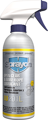 Sprayon LU201L - Open Gear & Wire Rope Lubricant - Non-Aerosol Spray (Liqui-Sol™)