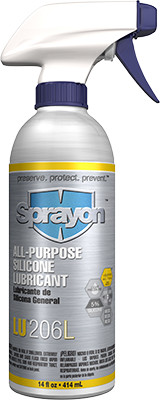 Sprayon LU206L - All-Purpose Silicone Lubricant - Non-Aerosol Spray (Liqui-Sol™)