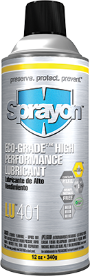 Sprayon LU2401 - High-Performance Lubricant - Eco-Grade™ - Aerosol