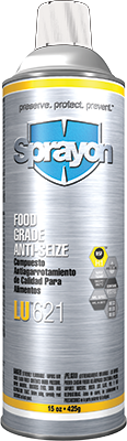 Sprayon LU621 - Food Grade Anti-Seize Compound - Aerosol