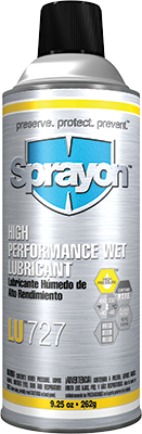 Sprayon LU727L - High-Performance Wet Lubricant - Aerosol