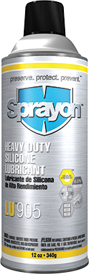 Sprayon LU905 - Heavy Duty Silicone Lubricant - Aerosol