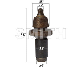 Smith Manufacturing- Tungsten Carbide Tipped Road Planing Bit