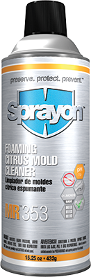 Sprayon MR353 - Foaming Citrus Mold Cleaner - Aerosol