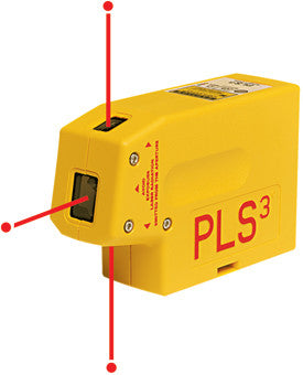 PLS Laser PLS 3 Laser Level Tool, Yellow