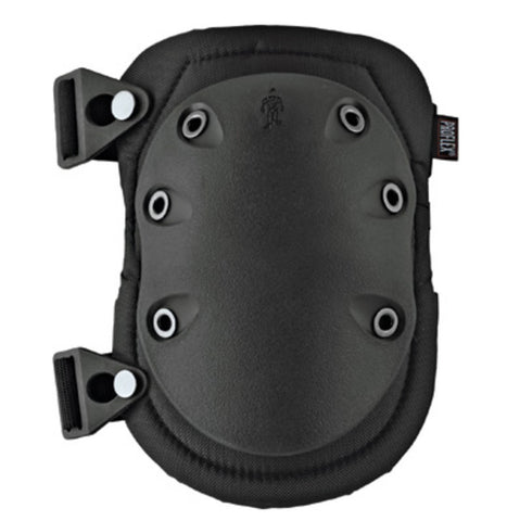335  Black Cap Slip Resistant Rubber Cap Knee Pad - Buckle