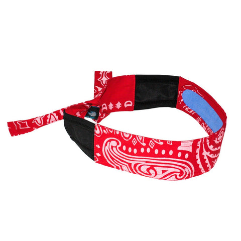 Arctic Radwear Cooling Headband - Red Paisley