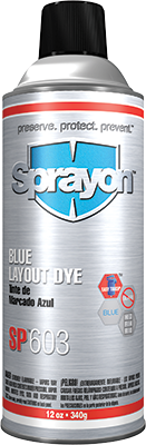 Sprayon SP603 - Blue Layout Dye - Aerosol