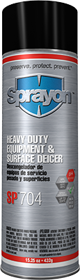 Sprayon SP704 - Heavy Duty Equipment & Surface Deicer - Aerosol