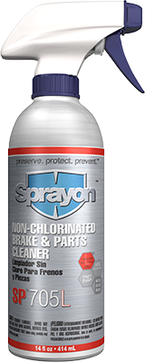 Sprayon SP705L - Non-Chlorinated Brake & Parts Cleaner - Non-Aerosol Spray (Liqui-Sol™)