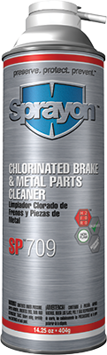 Sprayon SP709 - Chlorinated Brake & Parts Cleaner - Aerosol