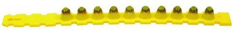 Simpson Strong Tie P27SL4 .27 Caliber Plastic 10-Shot Strip Power Loads Yellow