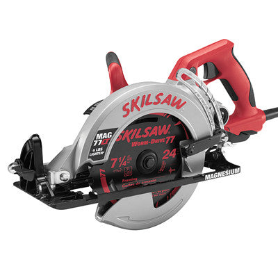 7-1/4 In. Magnesium Worm Drive SKILSAW® MAG77LT