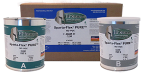 Spartacote- Sparta-Flex® PURE™ Clear 2 Gallon Kit