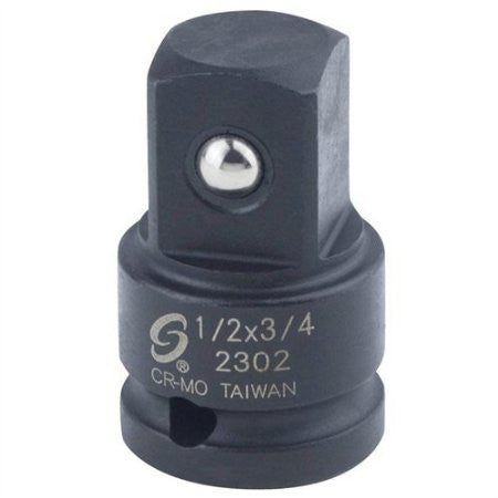 Sunex 2302 1/2-Inch Female 3/4-Inch Male Impact Socket Adapter
