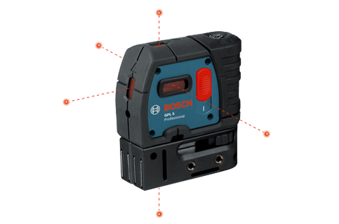 Bosch GPL5 - 5-Point Self-Leveling Alignment Laser