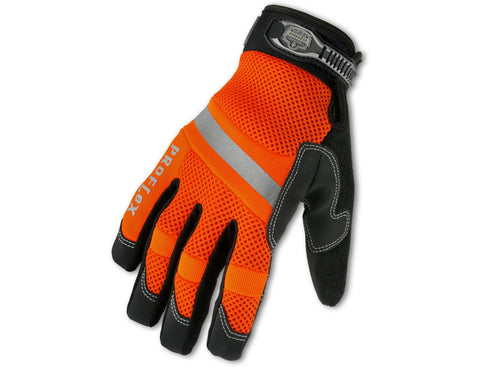 876WP S Orange Hi-Vis Thermal Waterproof Gloves