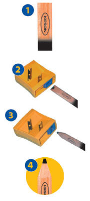 Keson - Carpenter Pencil Sharpener