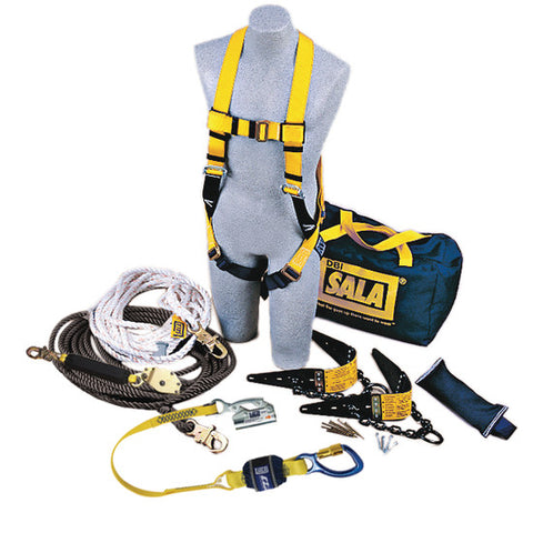DBI SALA 7611904 Roofer's Fall Protection Kit