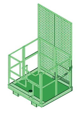 DBI SALA 8510568 Advanced Forklift Basket Davit Base