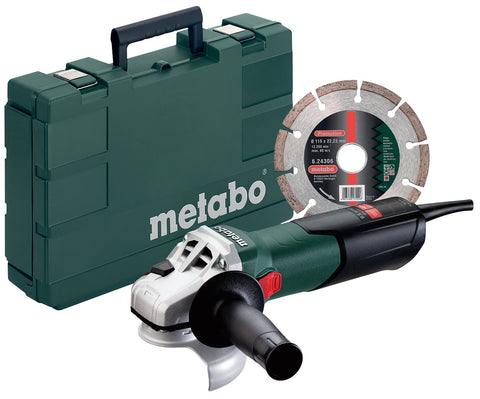 Metabo 4-1/2" Angle Grinder Kit 8.5 Amp