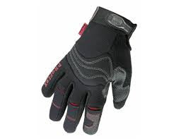 820CR L Black Cut Resistant PVC Handler Gloves