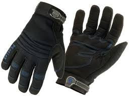 817 L Black Thermal Utility Gloves