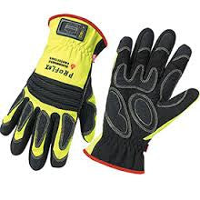 730OD XL Lime Fire & Rescue Performance Gloves w/ OutDry¬ BBP