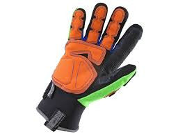 925F(X)OD S Lime Thermal Dorsal Impact-Reducing Gloves w/OutDry